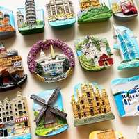 Imanes de Resina 3D Personalizados para Turismo Global, París, Londres, Tailandia, Forma Irregular, Ecológicos, Recuerdos de Graduación, Venta al Por Mayor