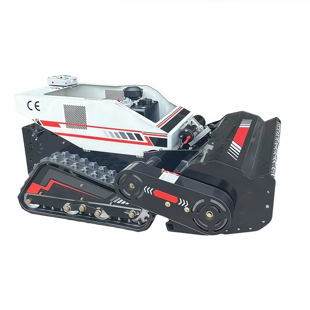 Automatic GPS Robot Lawn Mower Cordless Petrol Power Source with Grass & Brush Cutting Features