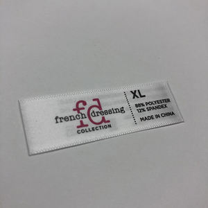 Etiqueta personalizada de buena calidad con contenido de impresión Offset, Material de reciclaje, etiqueta de diseño de moda para el cuidado de la ropa moderna - Product Image 5