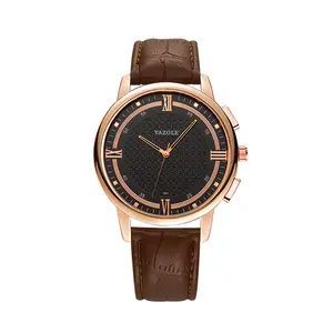 YAZOLE 391 yeni erkek izle üst marka lüks moda kol saati erkekler için gül altın vaka Relojes Hombre 2022 saat damla kargo