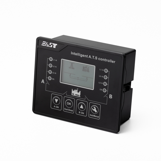 EAST Y-702 High Quality 50/60 HZ Smart Automatic Transfer Switch (ATS) Controller Panel Board Module Plastic 200A Generators
