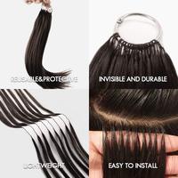 QVR Cheveux Humains Brésiliens Remy 100% Vierge, Bouclés Afro Kinky, Prêts à la Permanente, Tissage Double, à Pointes Plume, pour Tresses au Crochet