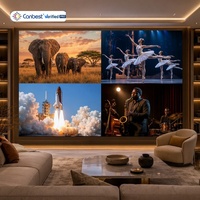 Pantalla LED Canbest 5G 8K para Cine en Casa, Cable Único 5G, 8K P0.78 P0.9 P1.2 HDR 12bit, para Sala Multimedia de Villas de Lujo