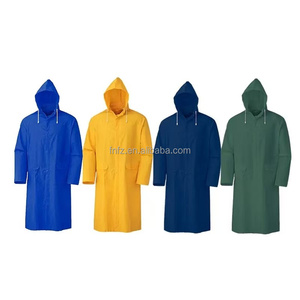 Custom pesante PVC poliestere adulto impermeabile XL stile Poncho con cappuccio per lavoro all'aperto Logo decorato <span class=keywords><strong>giorni</strong></span> di pioggia - Product Image 6