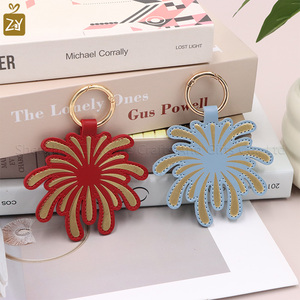 Llavero de Fuegos Artificiales, Elegante y Duradero, de Cuero PU, con un Diseño Único - Product Image 2