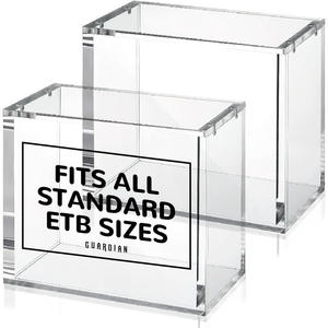 Geling Venta al por mayor Estuche protector transparente de acrílico Etb con protección UV, económico, para Elite Trainer Box - Product Image 1