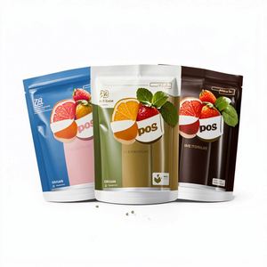 Bolsas de PE de 7g y 16OZ con Cierre, Autoportantes, Reciclables, de Grado Alimenticio, Impresas en Grabado con Logotipo Personalizado - Product Image 2