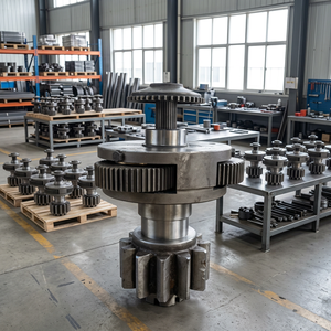 Ensemble d'engrenages métalliques à axe cannelé pour engrenages planétaires, pièces de machines de construction - Product Image 4