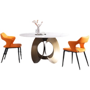 Nhà Máy Bán Buôn Bàn Ăn Hiện Đại Từ Đá Cẩm Thạch Trắng Cho Đồ Nội Thất Phòng Ăn Bộ Đồ Ăn Tối - Product Image 5