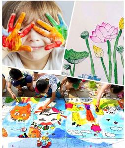 Ensemble de peinture gouache professionnelle non toxique de 12 couleurs, 60 ml, pour enfants, avec logo personnalisé et compatibilité avec le papier et le verre - Product Image 3