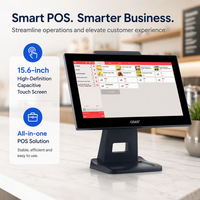 Terminal de point de vente tactile tout-en-un 15,6 pouces pour fabricants de POS – Caisse enregistreuse pour commerces de détail et salons