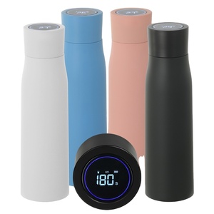 Productos más vendidos 2025 botella de agua autolimpiante ecológica 316 termo de acero inoxidable recordatorio inteligente Vasos - Product Image 5