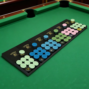 XQK-07 Vente en gros de <span class=keywords><strong>craie</strong></span> de billard professionnelle Taom V10, emballage en boîte cadeau, <span class=keywords><strong>craie</strong></span> Taom avec étui de protection en <span class=keywords><strong>acrylique</strong></span> - Product Image 1