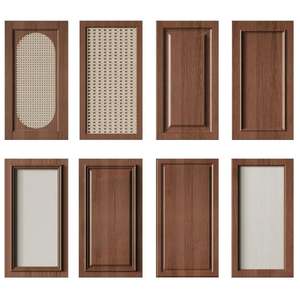 Gabinete de Pared con Puerta Plana para Cocina, Estilo Francés de Lujo Ligero, Tablero de Pino Europeo SANTOPOVA, Estructura de Madera Maciza - Product Image 5