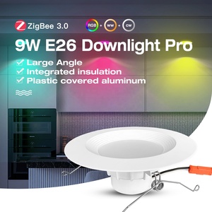 GL-D-008P Gledopto ZigBee 3.0 Einbau down light 9W RGBCCT Smart Einbau leuchte mit E26 Anschluss LED Down light für Nachrüstung - Product Image 6