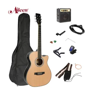 Đàn Guitar Acoustic Điện Cutawat Cho Sinh Viên, Kích Thước Đầy Đủ, Chất Lượng Cao (AF168CE)