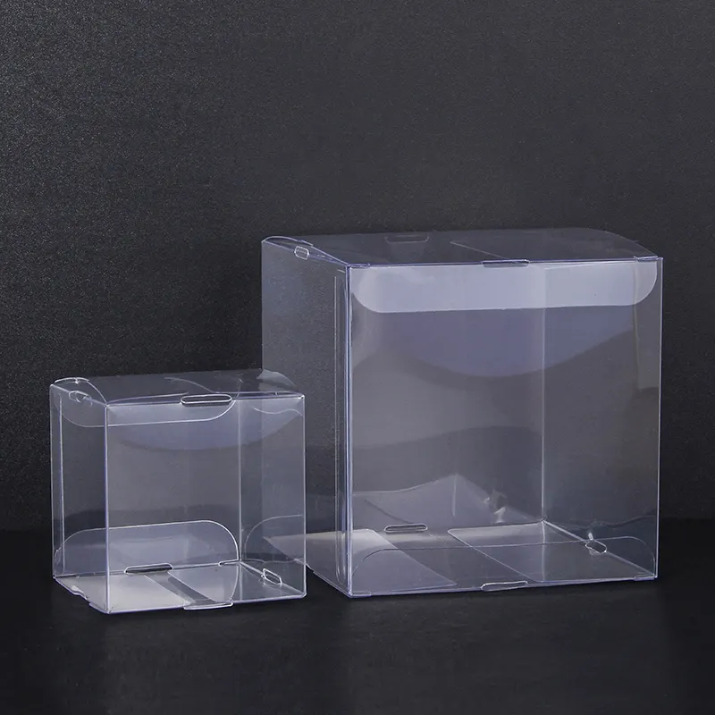 カスタムクリア包装ボックスリサイクルPET PPPVC TransparentBoxファンコポッププロテクターアセテートプラスチックボックス