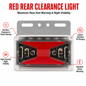 Lamp Side Light for Trucks High Quality 24V LED Universal Side Marker LED Lights Truck - Product Image 3