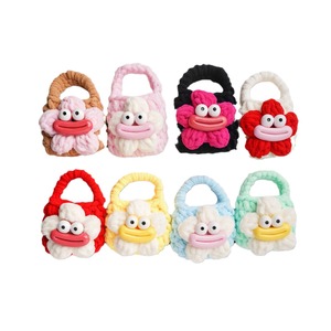 Bolsa de felpa con forma de salchicha Dali, suave, fea y linda, con ojos y labios grandes, para auriculares - Product Image 5