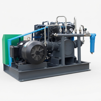 Compresor de Aire de Alta Presión ZAKF de 22KW, 40 Bar, 6m³/min, Compresor Industrial para Moldeo por Soplado de Plástico PET
