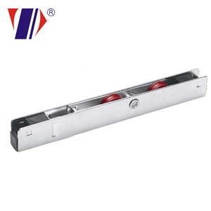 Venta caliente UPVC Puerta corredera Rodillo Rodamientos de rodillos de puerta ajustable con cuerpo de acero inoxidable - Product Image 1