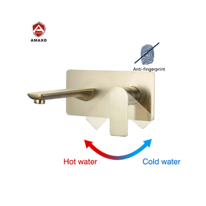 Vendite calde Cina Produttore Spazzolato A Mano In Oro Spazzolato Oro Lavandino del <span class=keywords><strong>Bagno</strong></span> E <span class=keywords><strong>Lavabo</strong></span> Faucetss Miscelatori <span class=keywords><strong>Rubinetti</strong></span> Dell'acqua - Product Image 1