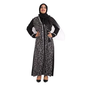 दुबई में इस्लामी कपड़े Jilbab Abaya थोक तुर्की Abaya ऑनलाइन महिलाओं मध्य पूर्व OEM सेवा समर्थन वयस्कों