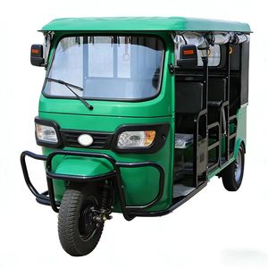 Triciclo Eléctrico de Carrocería Abierta de Alta Calidad para 8 Pasajeros, <span class=keywords><strong>Tuk</strong></span> <span class=keywords><strong>Tuk</strong></span> con Potencia de >1000W, Velocidad Máxima de 70 km/h, Hecho en Hebei, Listo para Enviar - Product Image 3
