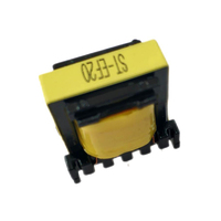 Transformateur électronique à haute fréquence et haute efficacité 12V avec noyau en ferrite EF25/13/7, certifié RoHS/ISO9001