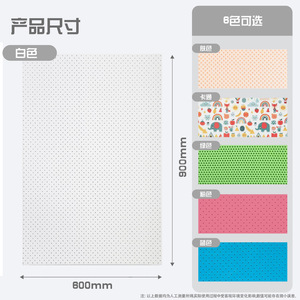 Feuille thermoplastique perforée LISA de type P 600x900mm, matériau respirant pour orthèses - Product Image 5