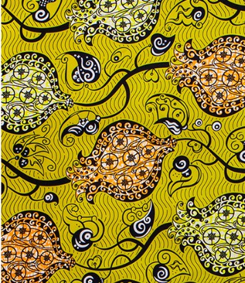 Высокое качество 2020 новый золотой восковые африканские принт ткани Африканский Воск Принт ткани