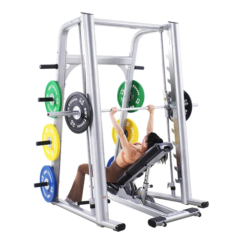 Pabrik langsung body building Gym peralatan komersial Multi fungsional Smiths Multitrainer Gym mesin