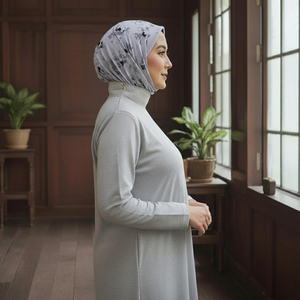 Ensemble de vêtements de sport décontractés pour femmes musulmanes, style automne, prix d'usine, contrôle qualité constant - Product Image 4