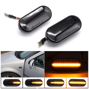 6 Opciones de Luces Intermitentes Laterales Secuenciales para VW Golf 3 4 Passat Polo Ford Focus SEAT Ibiza Leon - Product Image 6