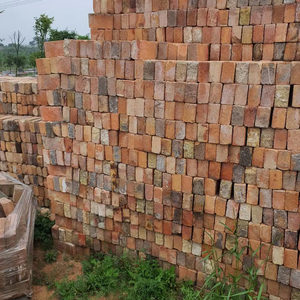 Gạch đất sét đỏ với kết cấu tự nhiên thiêu kết firebricks mỏng cho các Dự Án Xây dựng khác nhau độ xốp rắn - Product Image 1