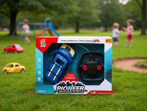 Auto telecomandata Pioneer per fuoristrada, scala 1:18, veicolo elettrico RC per bambini dai 3 anni in su, per interni ed esterni, pronta all'uso. - Product Image 2