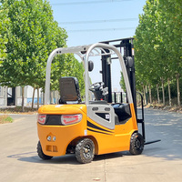 Carrello Elevatore Elettrico a Batteria da 2 Tonnellate, Carrello Elevatore Telescopico Professionale, Caricatore a Ruote Idraulico Telescopico