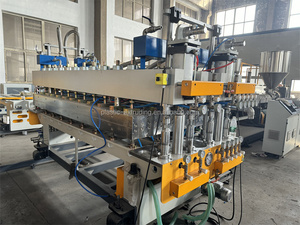 Ligne de production de feuilles ondulées <span class=keywords><strong>creuses</strong></span> en PP/PE Horserider avec machine d'extrusion à vis et à pelletisation pour plaques - Product Image 5