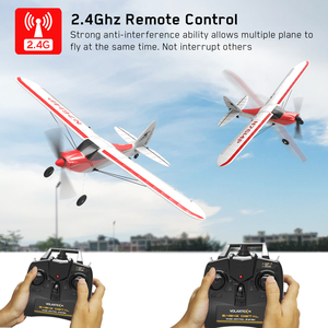 YYRC <span class=keywords><strong>Volantex</strong></span> 761-4 Sport Cub S2 500mm Modèle d'avion Newbie RC Avion Voltige en un clic 4CH 2.4Ghz Jouets de plein air Batteries - Product Image 6