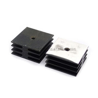Pila de Rectificadores KBPC3510 5010 2510 1010, Disipador de Calor Cuadrado de Aluminio de 35*35*17mm