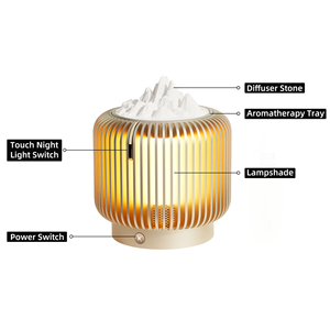 KUANGXIANG Otros equipos de belleza <span class=keywords><strong>para</strong></span> uso doméstico Altavoz de sonido estéreo Blue Tooth Altavoz de aromaterapia con forma superior personalizable - Product Image 6
