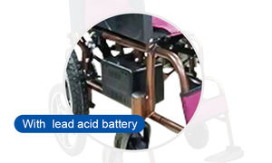 KY123 Potenza Sedia A Rotelle Elettrica Prezzo A Buon Mercato Automatico In Acciaio sedia a rotelle Pieghevole Per La Vendita - Product Image 5