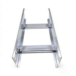 Échelle à câbles en acier inoxydable de haute qualité, 600 mm de large, résistante à la corrosion, galvanisée à chaud, pour usage industriel - Product Image 1