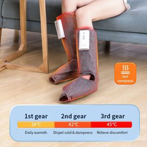 Neues Einstellbares Sequenzielles Beinmassagegerät mit Luftkompression für Füße und Waden zur Förderung der Durchblutung und Entspannung - Product Image 4