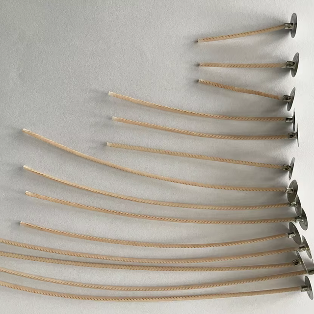 Hot Selling Eco Smokeless Pre-Waxed Cotton Wicks Tealight Candles 8-20cm Custom Core Hot Selling 8-20cm Candle Core Candles