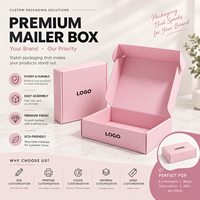 Boîte postale pliante en carton ondulé avec logo personnalisé, boîte cadeau recyclable en papier pour vêtements, chaussures, emballage de boutique de vêtements