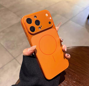 Nueva Funda Esmerilada para iPhone 17, Compatible con iPhone 11~16, se Convierte Instantáneamente en la Serie 17, Funda Magnética Plateada - Product Image 5