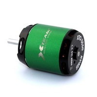 Moteur brushless triphasé X-TEAM XTO-3530 à montage sur châssis pour avion RC à voilure fixe, propulseur arrière pour modèle de surfur