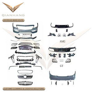 Nouveau kit carrosserie style W218 LCI CLS63 <span class=keywords><strong>AMG</strong></span> en PP, conversion de pare-chocs avant/arrière pour remplacement sur CLS Class Facelift 2014-2018 - Product Image 1
