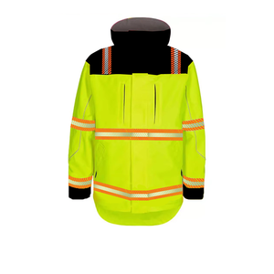 Gilet de sécurité réfléchissant haute visibilité pour l'hiver, certifié ANSI Classe 2 EN 20471, logo personnalisé, couleurs et tailles personnalisables, tailles S-4XL, sécurité - Product Image 5